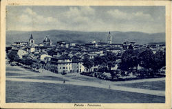 Pistoia Panorama Italy Postcard Postcard