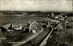 Hugh Town St. Mary's Scilly Postcard