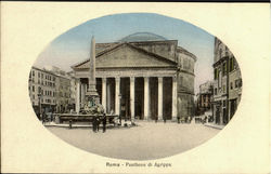 Pantheon Di Agrippa Postcard