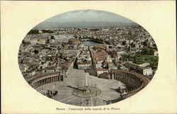 Panorama Dalla Cupola Di S. Pietro Postcard