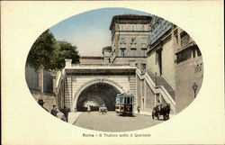 II Traforo Sotto Il Quirinale Postcard