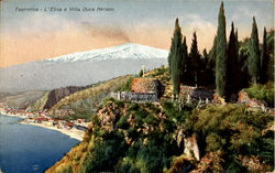 L Etna E Villa Duca Nelson Postcard