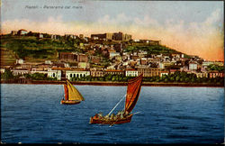 Panorama Dal Mare Postcard