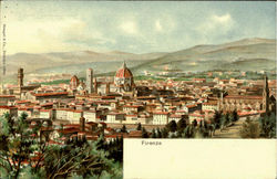 Firenze Italy Postcard Postcard