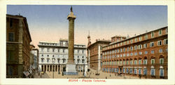 Piazza Colonna Postcard