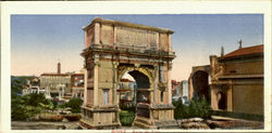 Arco Di Tito Postcard