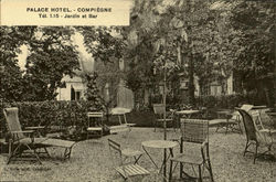Palace Hotel Compiegne, France Postcard Postcard
