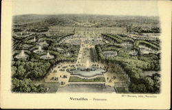 Versailles Panorama Postcard