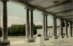 Palais Du Grand Trianon Le Peristyle Postcard