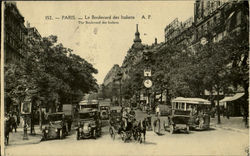 The Boulevard Des Italiens Postcard