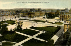 Nouveau Jardin Du Louvie Postcard
