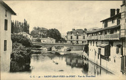 Saint Jean Pied De Port Vue Du Pont Neul Postcard