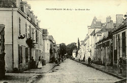 Pellouailles La Grande Rue Postcard