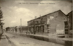 La Veuve Grande rue Maison Vve Thiebaux Postcard