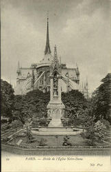 Abside De l'Eglise Notre Dame Postcard