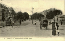 Boulevard Alsace Lorraine Postcard
