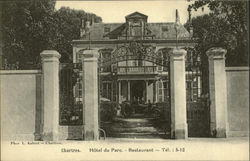 Hotel Du Parc Restaurnat Postcard