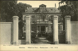 Hotel Du Parc Restaurnat Postcard