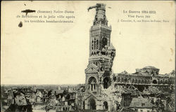 Somme Notre Dame Postcard