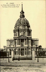 The Dome Of The Invalids Hotel Postcard