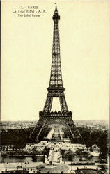 The Eiffel Tower Postcard