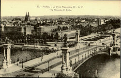 The Alexander III Bridge Postcard