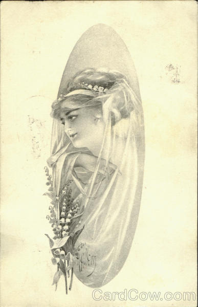 Woman with Veil H. A. Weiss Women