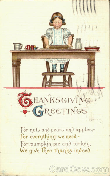 Thanksgiving Greetings Children