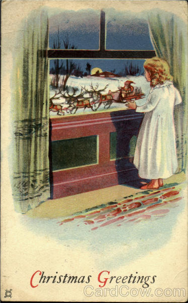 Christmas Greetings Santa Claus