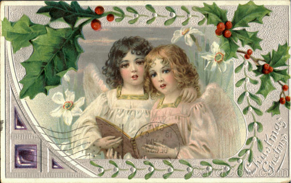 Christmas Greetings Angels
