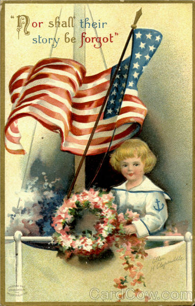 Nor Shall Their Story Be Forgot Ellen Clapsaddle Memorial Day