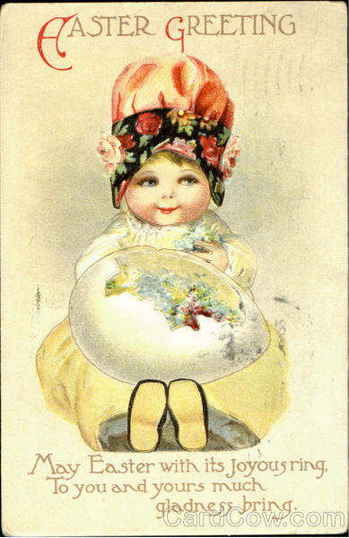 Easter Greeting Ellen Clapsaddle