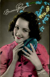 Buona Pasqua - Tinted Real Photo Postcard