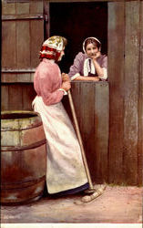 Gossips Postcard