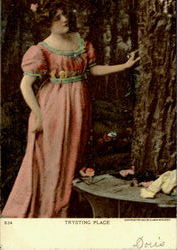 Trysting Place Postcard