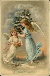 A Merry Christmas Postcard