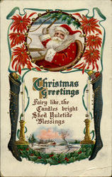 Christmas Greetings Postcard