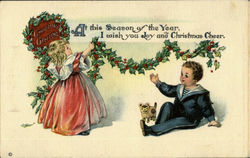 Children Greetings Postcard