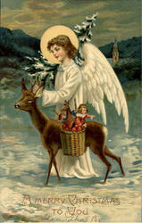A Merry Christmas To You Postcard