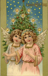 A Merry Christmas Postcard