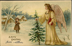 A Merry Christmas Postcard