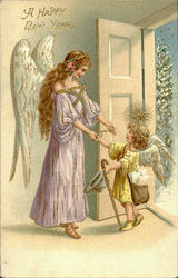 A Happy New Year Postcard