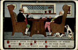 Reflect Upon Your Present Blessings Postcard