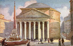Ii Pantheon Postcard
