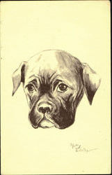 Portrait of a Dog Postcard