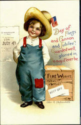 July 4Th Postcard