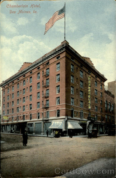 Chamberlain Hotel Des Moines Iowa