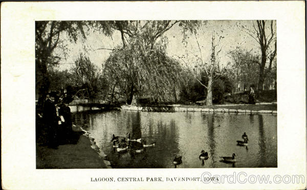 Lagoon, Central Park Davenport Iowa