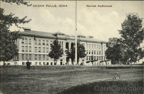 Normal Auditorium Cedar Falls Iowa