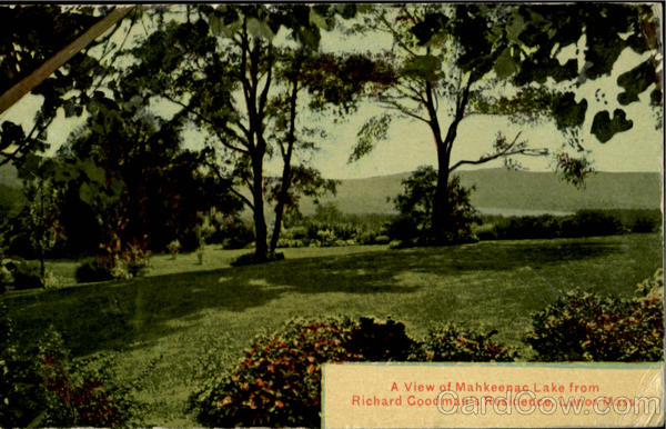A View Of Mahkeenac Lake Lenox Massachusetts